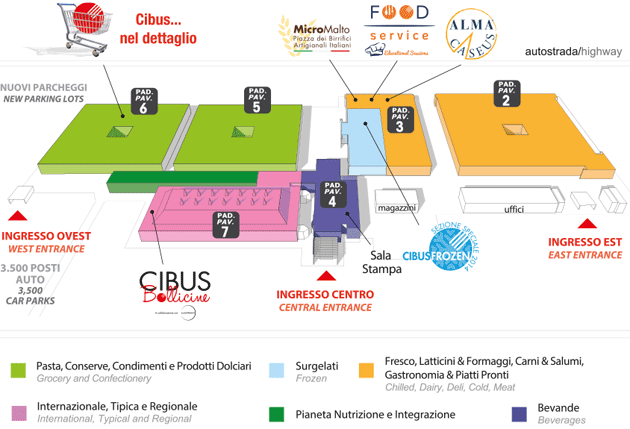 mappa cibus 2014